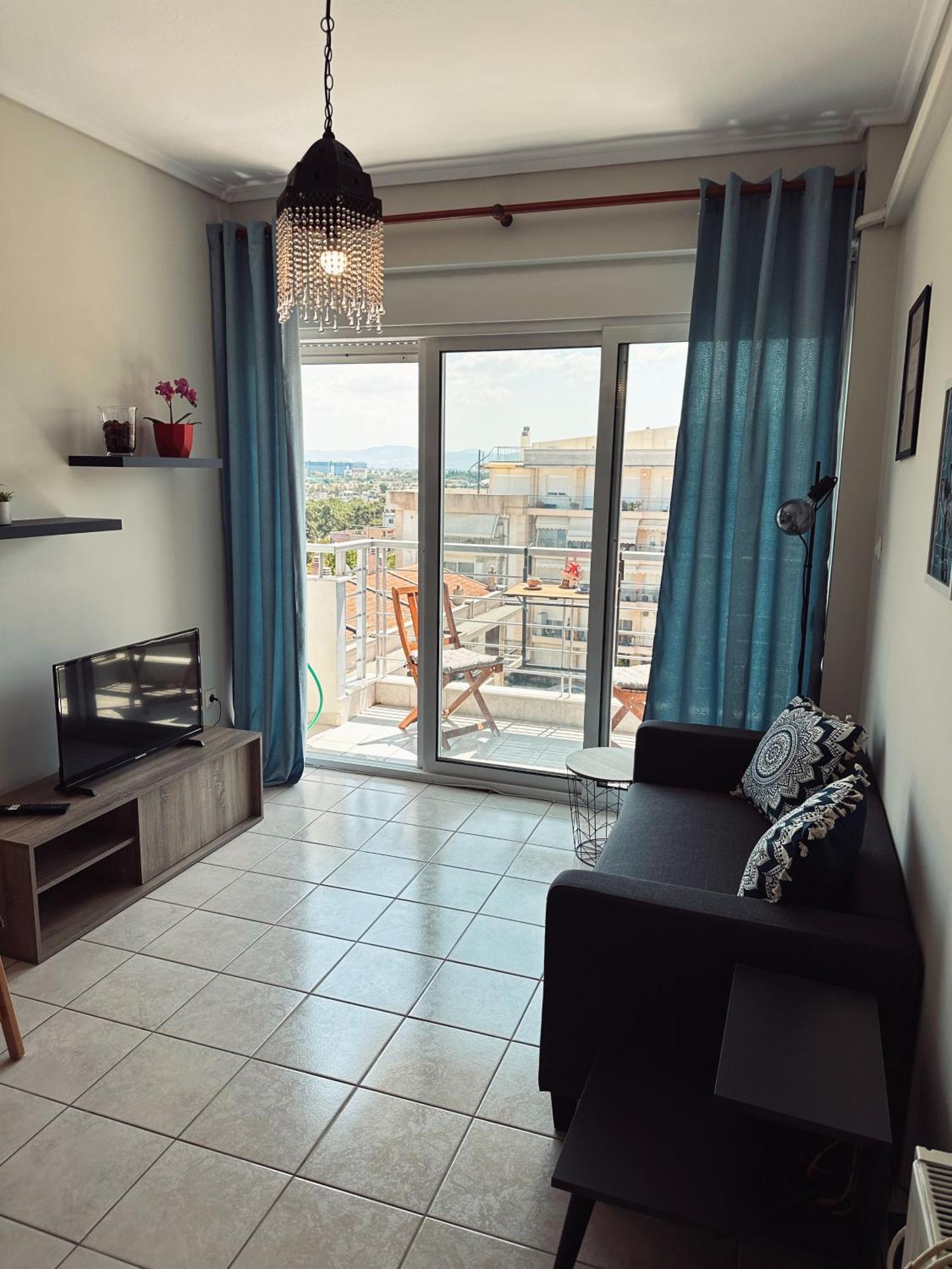 Homely Flat Near Airport Salonicco Esterno foto